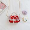 Bolso de Mano Infantil de Perlas 2022 Nuevo Personalidad Niños Bolso Cruzado Moda Princesa Algodón Lino Monedero Nuevo Estilo