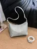Bolsa para dumplings nueva de gran capacidad, versátil, moderna, retro, bandolera casual y bolso cruzado, bolso simple de axila, superventas