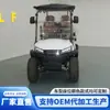Carro de golf eléctrico para recorridos turísticos escénicos, visualización de propiedades de hotel y recepción, 2-8 asientos, carro de golf de 4 ruedas