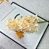 Flor Artificial al por Mayor Comercio Exterior Hortensia Pagoda Extra Grande de Cabeza Única Base para Decoración de Pared de Flores de Boda Adornos para Arreglos Florales Guía de Camino