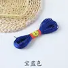 Nº 20,5m /6/7 Corda Trançada Vermelha Fio de Jade Ano do Zodíaco Feito à Mão Fio Trançado Fio para Joias Pulseira de Fio Corda de Mão Fio com Borla
