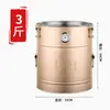 Tanque de Almacenamiento Sellado para Cáscaras de Perro Barril Sellado Tanque de Almacenamiento para Cáscaras de Perro Tanque para Cáscaras de Perro Tanque de Acero Inoxidable Nueva Reunión Barril para Cáscaras de Perro