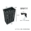 Caja de almacenamiento de plástico cuadrada simple para escritorio de oficina, para uso doméstico, suministros de almacenamiento para escritorio de estudiante, montada en la pared, personalizada, nueva