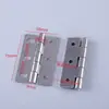 Bisagras de acero inoxidable 304 en stock, engrosadas y ensanchadas, bisagras de vaivén silenciosas de 1.0 pulgada 23 pulgadas con eje tubular engrosado, bisagras madre e hijo