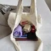 Bolsa de Lona Grande Capacidade Transfronteiriça para Mulheres, Novo Estilo Verão 2026, Estilo Fresco Casual, Bolsa Tote de Ombro Único para Estudantes Universitários e Commuters