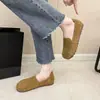 Sapatos Doudou Novos Foscos Antiderrapantes Casuais Sola Macia Antiderrapante para Mulheres e Mães Sapatos de Trabalho Camurça