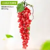 En stock simulación de suministro simulación de racimo de uvas fruta PVC con escarcha uvas pasas fruta falsa accesorios para fotografía al por mayor