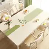 Mantel de Mesa de Comedor de Dibujos Animados, Mantel de Lujo Ligero y de Gama Alta, Impermeable, Resistente al Aceite, Lavable, Almohadilla Resistente al Calor, Mantel Protector para Mesa de Café Resistente a Altas Temperaturas
