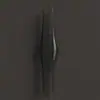 Manija de Puerta de Vidrio Minimalista de Hotel de Alta Gama Manija de Puerta Corredera Doble de Caja de Hotel de Lujo Placa de Aluminio Tallada Pasamanos
