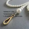 Cadena de Bolso de Perlas para Comercio Exterior Correa de Bolso de Perlas Cadena de Perlas de Imitación Cadena de Bolso Cruzado Portátil