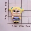 Nuevo producto cara brillante bebé llorando caricatura niña resina accesorios diy pegamento crema funda de teléfono móvil taza de agua zapatos accesorios accesorios