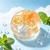 Aceite de Coco Frutal Bola Hecha a Mano Transfronterizo Más Vendido Cortador de Frutas Juguete de Apretar Vaselina Juguete Infantil de Descompresión Pelota Antiestrés