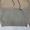 Moletom Pesado Personalizado Marca Americana Tendência Lavado e Desgastado Outono e Inverno Novo Moletom com Capuz de Retalhos Manga Longa para Homens e Mulheres