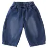 Jeans de pierna ancha para niños, pantalones de pierna curva para niños, colección de otoño para niñas, nuevos estilos primavera/otoño 2026, pantalones largos casuales para bebés