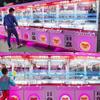 Máquina de Garra Totalmente Transparente Parque de Atracciones Escanear Código Operada por Monedas Caja Ciega de Muñeca Figura Regalo Máquina de Juego Capturador de Monedas de Escritorio