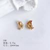 Accesorios para Joyería de Color Conservado con Chapado de Cobre DIY, Nuevas Decoraciones de Moño de Zirconia para Uñas, Colgantes de Moño de Zirconia con Agujeros para Colgar