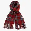 Colección de Bufandas de Navidad y Año Nuevo Bufanda Roja para Mujer Invierno Iluminadora Estudiante Cálido Calentador de Cuello de Año Nuevo Regalo para Pareja Transfronterizo