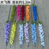 Flores Colgantes Grandes de 1.2m para Decoración de Pasillo de Boda, Pared de Flores para Techos Altos, Arreglo Floral para Comedor, Accesorios de Fotografía