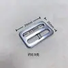 Accesorios para Bolsas con Tensión Fuerte Acero Inoxidable Metálico Grueso de 2.0 Hebilla Japonesa Cintas para Equipaje Accesorios de Ferretería Hebilla Colgante de Forma Especial