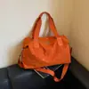 Bolsa de Tote Energética con Puntos Blancos Estilo Coreano Sensación Relajada Almacenamiento Multicompartimento Bolsa para Salidas de Estudiantes Universitarios Viajes