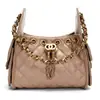 Bolso Cruzado Francés Retro Cadena de Diamantes Estilo Cubo Bolso de Hombro de Cuero Suave de Moda Gran Capacidad Bolso para Viajes de Negocios Bolso de Mano para Mujer