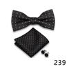 Corbata formal de negocios para hombre pañuelo de bolsillo traje banquete traje de boda accesorios lazo cuello flor fábrica mayoreo
