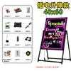 Quadro Fluorescente Quadro de Publicidade Quadro de Exibição Quadro Negro Eletrônico de Escrita Barraca de Mercado Noturno Loja Supermercado Luminoso Quadro de Publicidade