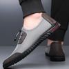 Atacado de Fábrica Sandálias Masculinas Verão Tênis de Malha Respirável Solado Macio Sapatos Casuais Slip-On Sapatos de Trabalho