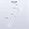 Botella de plástico PET transparente para desmaquillante 300ml botella dispensadora de tónico cosmético removedor de esmalte de uñas botella de plástico con dispensador venta al por mayor