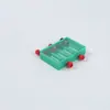 Circuito Série Paralelo Ensino Fundamental Física Ciência Experimento Equipamento de Suporte Não. Suporte de 5 Lâmpadas Caixa de Bateria