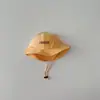 Sombrero de Primavera para Bebé, Sombrero de Pescador de Secado Rápido para Bebés, Sombrero de Sol Bordado con Letras, Sombrero de Cubo de Protección Solar para Exteriores para Primavera