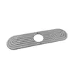 Estante de Almacenamiento para Grifo Transfronterizo con Alfombrilla de Tierra de Diatomeas Absorbente de Agua de Secado Rápido Alfombrilla Dura para Fregadero de Cocina Lavabo de Baño