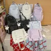 Mochila Escolar de Aspecto Elegante, Casual para Estudiante de Secundaria, Mochila de Gran Capacidad para Mujer, Estilo Universitario, Moderna y Versátil, Mochila para Estudiante Universitario