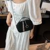 Bolso Caja con Borlas Estilo Tweed para Mujer 2025 Verano Nuevo Moda Casual Cadena Bandolera Hombro Bolso Cuadrado Pequeño