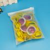 Bolsas Engrosadas de CPE Escarchadas, Bolsas Semi-Transparentes con Cierre para Ropa, Bolsas de Empaque para Ropa Interior, Bolsas Transparentes de Plástico PE Autoadhesivas para Ropa