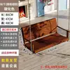 Silla Colgante Estilo Otoño Anticorrosiva para Madera Silla Colgante Exterior para Patio Cuna de Madera Maciza Mecedora de Madera para Jardín Columpio de Madera para Balcón