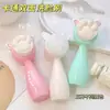 Cepillo Limpiador Facial con Cerdas Suaves, Cepillo de Doble Cara, Herramienta Manual de Limpieza Profunda de Poros Faciales, Removedor de Puntos Negros