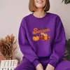 Sudadera de Cuello Redondo de Comercio Exterior Transfronterizo con Estampado de Café de Calabaza, Artículo de Venta al por Mayor de la Lista de Deseos de Amazon, Producto de Temu