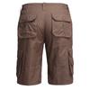 Shorts de Trabalho Masculino Amazon Aliexpress Multi-Bolsos Comprimento do Joelho Corte Reto Casuais