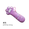 Estojo de Lápis Fruta Banana de Silicone Estojo de Lápis Criativo Legume Cenoura Impermeável Grande Capacidade Papelaria Criativa para Estudante