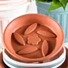 Vaso de Flores Retro Imitação de Cerâmica, Diâmetro Extra Grande, Estilo Nórdico, Vaso Espessado de Resina para Rosas, Flores Frescas e Plantas Verdes, Vaso de Flores Respirável com Controle de Raízes