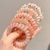 Lindos y Hermosos Scrunchies Infantiles para Niñas 2026 Nuevas Cuerdas para el Cabello de Color Dopamina Alta Elasticidad Accesorios para el Cabello No Dañinos