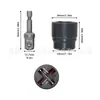 Juego de Llaves de Vaso Ahorradoras de Esfuerzo en Forma de Cruz de 0 kg para Automóviles, Herramienta de Extracción de Neumáticos Eléctrica de Alta Dureza, Juego Especial de Vasos de 0 kg