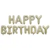 Globos de Letras Feliz Cumpleaños Globos de Feliz Cumpleaños para Niños Decoración de Fiesta de Cumpleaños Sensación de Alta Gama