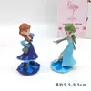 Decoración de Pastel de Cumpleaños de Blancanieves Dibujos Animados Sophia Aisha Princesa Sirena Campanita Adornos de Cumpleaños para Niña