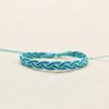 Diseño de Moda Colorido Algodón y Lino Impermeable Pulsera Tejida a Mano Simple Pareja Artístico Estilo Bosque Regalo