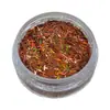 Tiras de Cebolleta Láser Hechas a Mano Flotantes Cáñamo Cristal Epoxi Pintura Láser de Siete Colores Escamas Doradas Brillo Adornos Tiras Largas Pequeñas