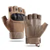 Guantes tácticos de medio dedo para hombre, para ciclismo al aire libre, deportes, antideslizantes, resistentes al desgaste, para entrenamiento de montañismo, comercio exterior, guantes de cinco dedos