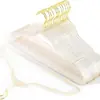Percha Transparente de Acrílico Estilo Ins de Lujo Ligero con Purpurina y Polvo Dorado, Percha de Cristal para Tiendas de Ropa