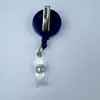 Pinza de Cocodrilo Carrete Retráctil para Insignia Carrete Retráctil Giratorio para Insignia Tarjeta de Identificación Giratoria Insignia Retráctil Metálica
